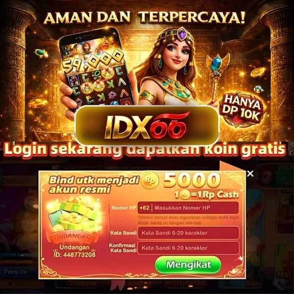 IDX66 Bonus Member Baru 100%